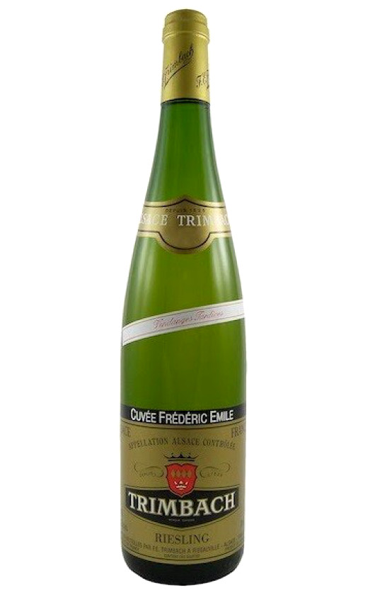 Wine Riesling Cuvee Frederic Emile Vendange Tardive 1989
