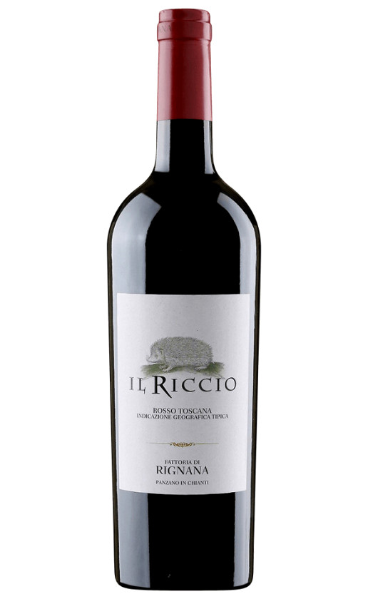 Wine Rignana Il Riccio Merlot Toscana 2015