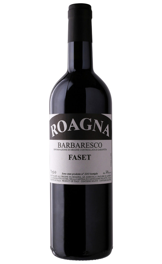 Wine Roagna Barbaresco Faset 2015