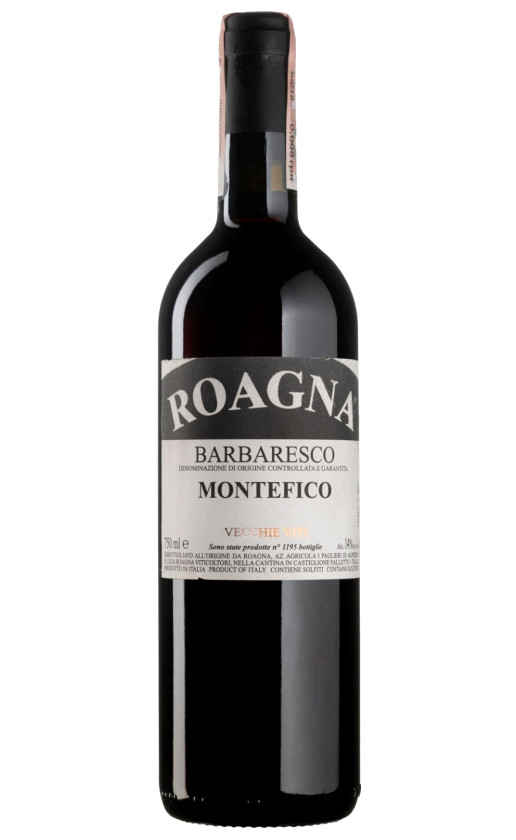 Вино Roagna Barbaresco Montefico Vecchie Viti 2015