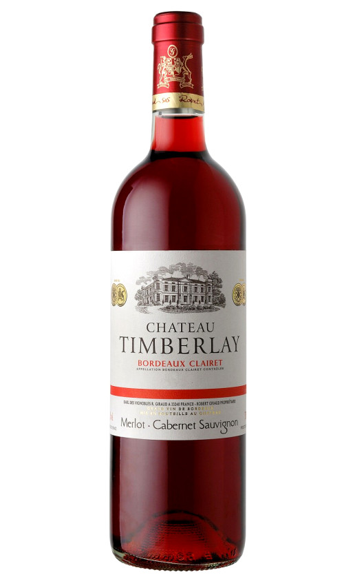Wine Robert Giraud Chateau Timberlay Bordeaux Clairet