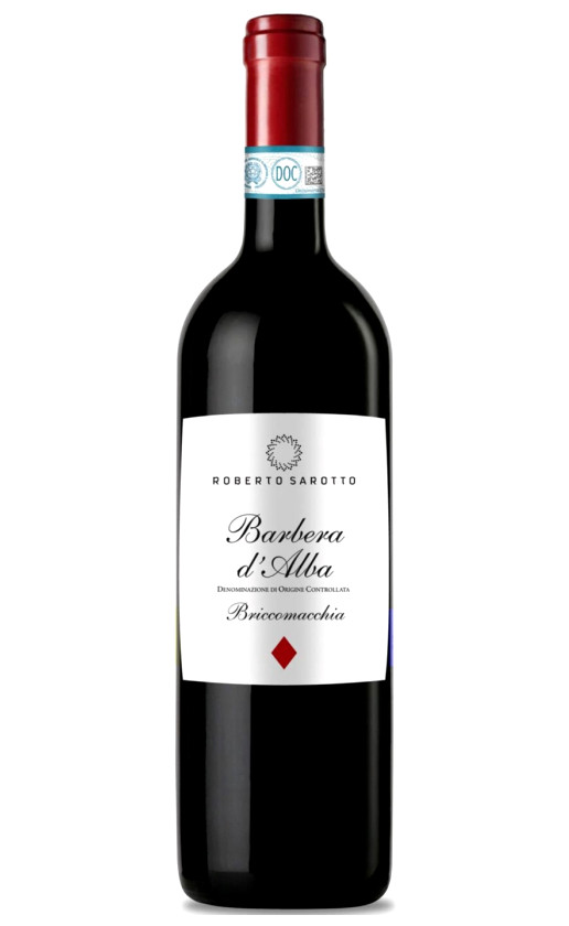 Wine Roberto Sarotto Briccomacchia Barbera Dalba 2019