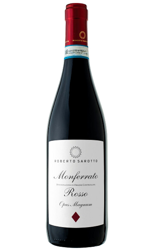 Wine Roberto Sarotto Monferrato Rosso Opus Magnum