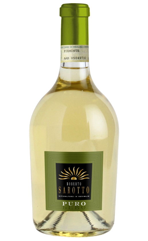 Wine Roberto Sarotto Puro Chardonnay Piemonte