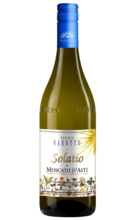 Wine Roberto Sarotto Solatio Moscato Dasti