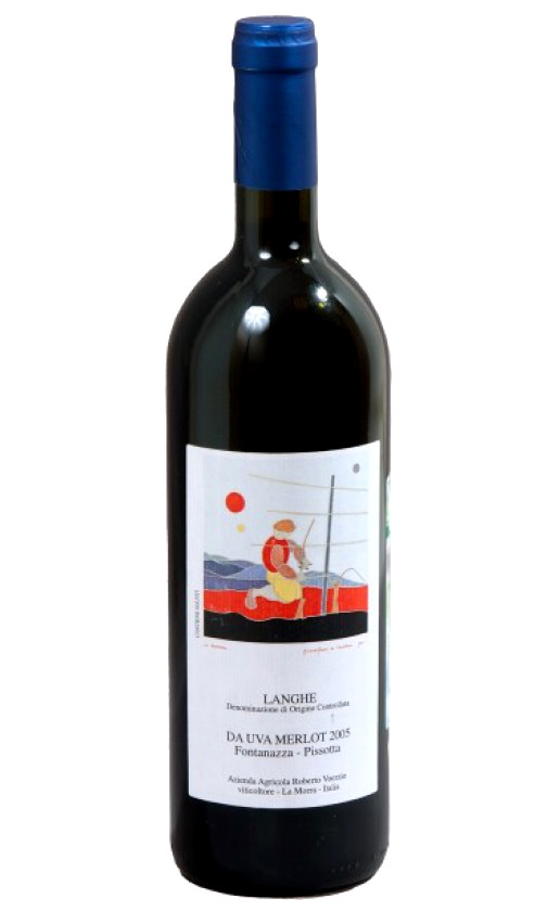Wine Roberto Voerzio Langhe Merlot Fontanazza Pissota 2005