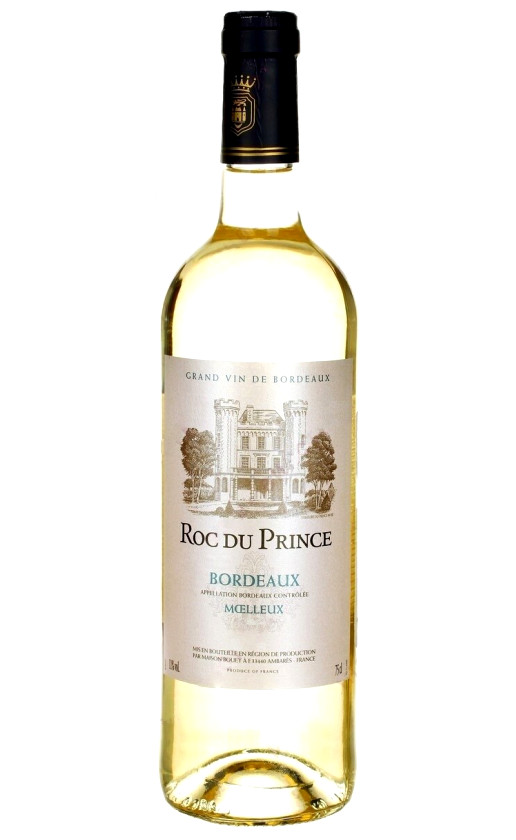 Вино Roc du Prince Blanc Moelleux Bordeaux