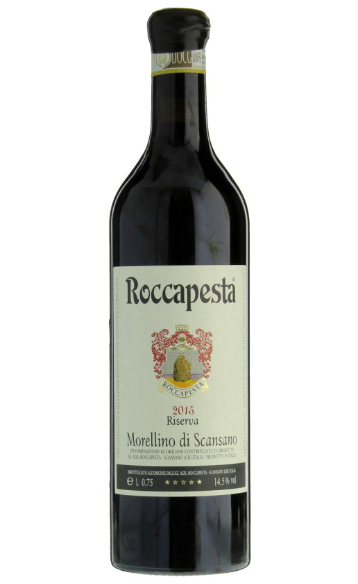Wine Roccapesta Riserva Morellino Di Scansano 2015