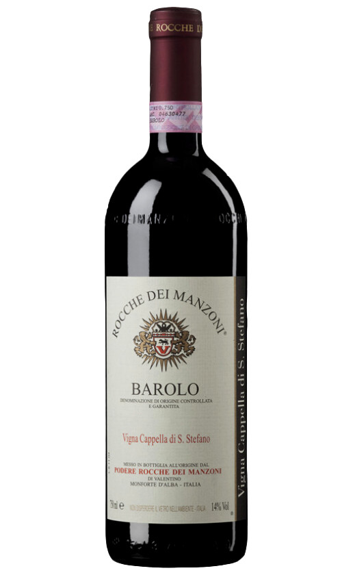 Wine Rocche Dei Manzoni Barolo Vigna Cappella Di Santo Stefano Barolo 2005