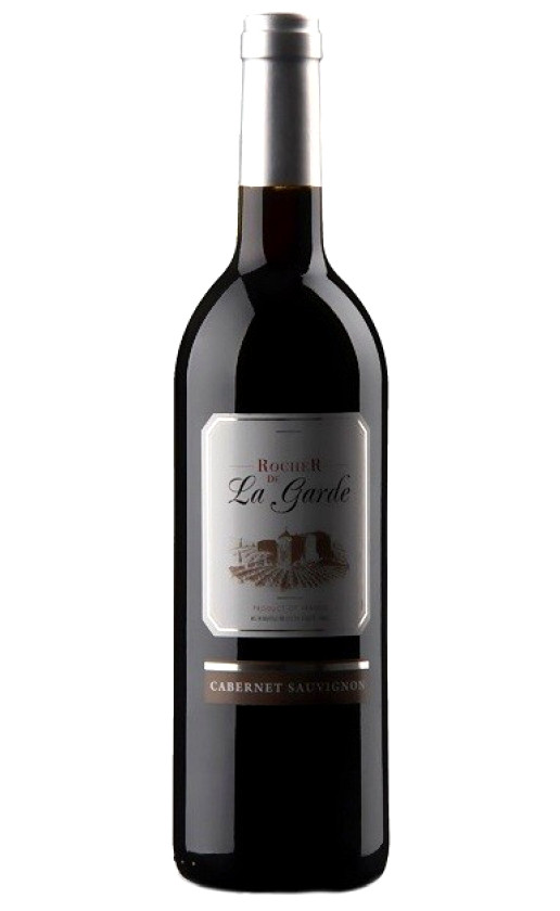 Wine Rocher De La Garde Cabernet Sauvignon Vin De Pays Doc