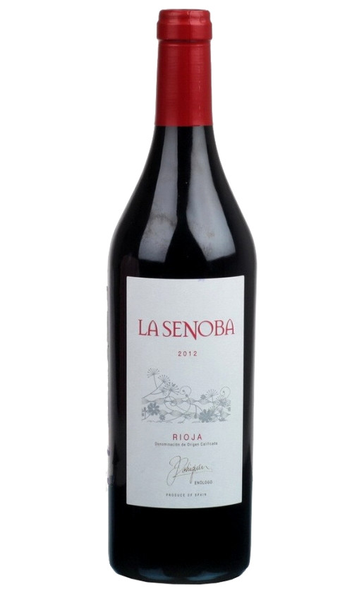 Wine Rodriguez Sanzo La Senoba Rioja 2012
