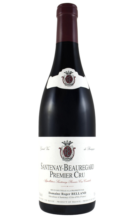 Wine Roger Belland Santenay Beauregard Premier Cru Rouge 2018