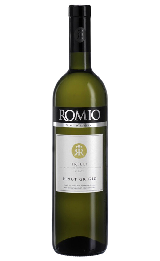 Wine Romio Pinot Grigio Friuli Grave 2016