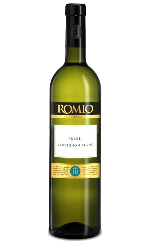 Wine Romio Sauvignon Blanc Friuli Grave 2019
