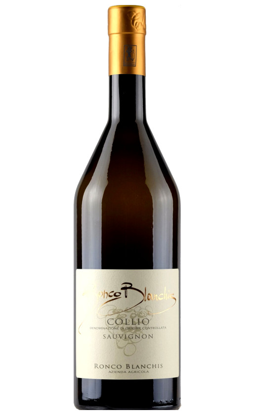 Вино Ronco Blanchis Sauvignon Collio 2018