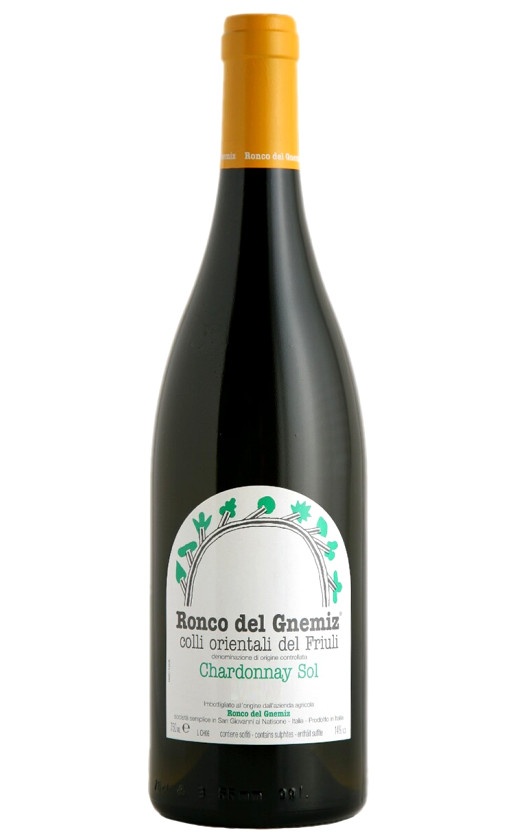 Ronco Del Gnemiz Chardonnay Sol 2018