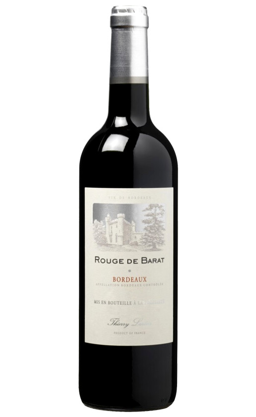 Вино Rouge de Barat Bordeaux
