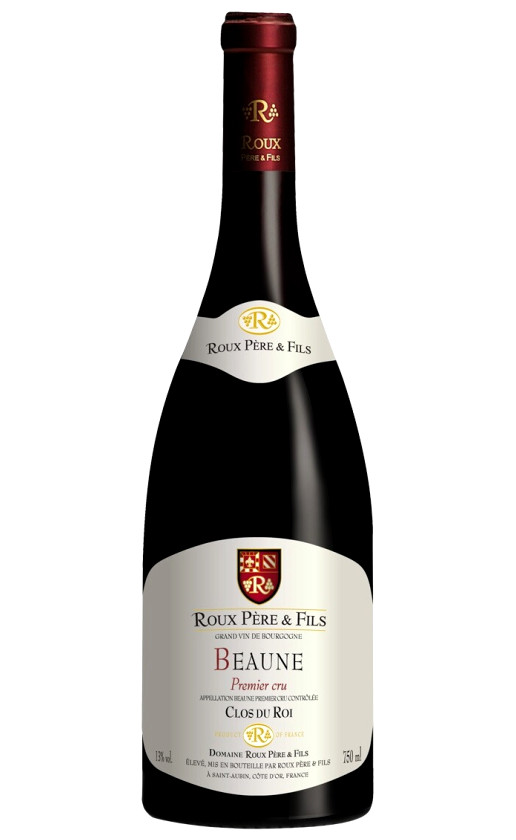 Wine Roux Pere Et Fils Beaune Premier Cru Clos Du Roi 2018