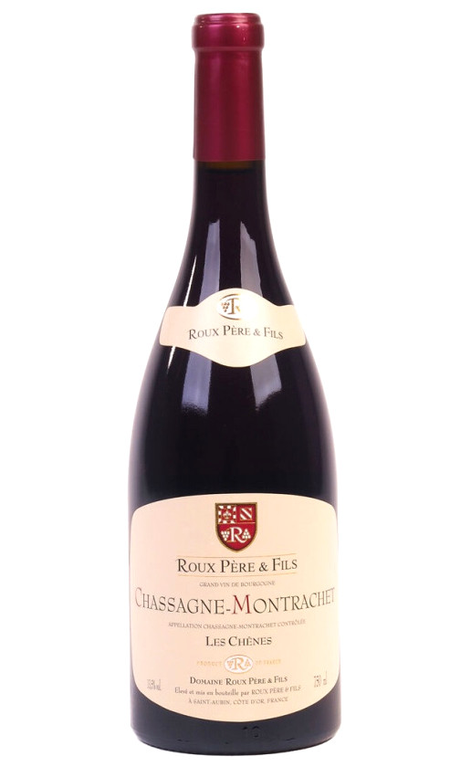 Wine Roux Pere Et Fils Chassagne Montrachet Les Chenes Rouge