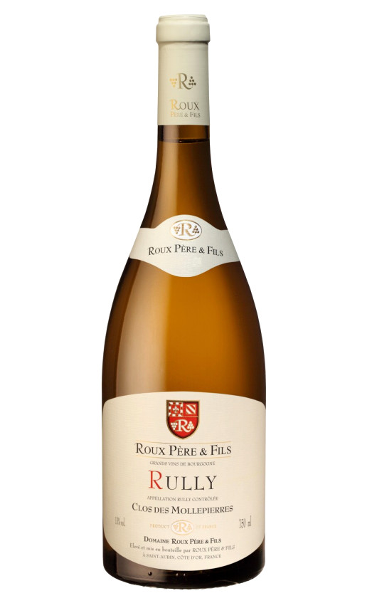 Wine Roux Pere Et Fils Rully Clos Des Mollepierres 2013