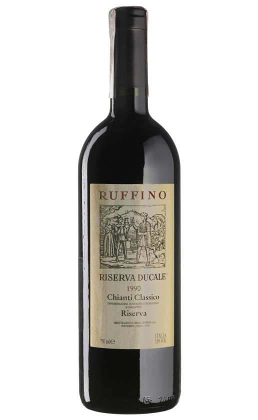 Вино Ruffino Riserva Ducale Chianti Classico Riserva 1990