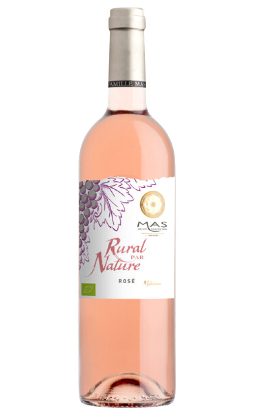 Вино Rural par Nature Rose Pays d'Oc 2020