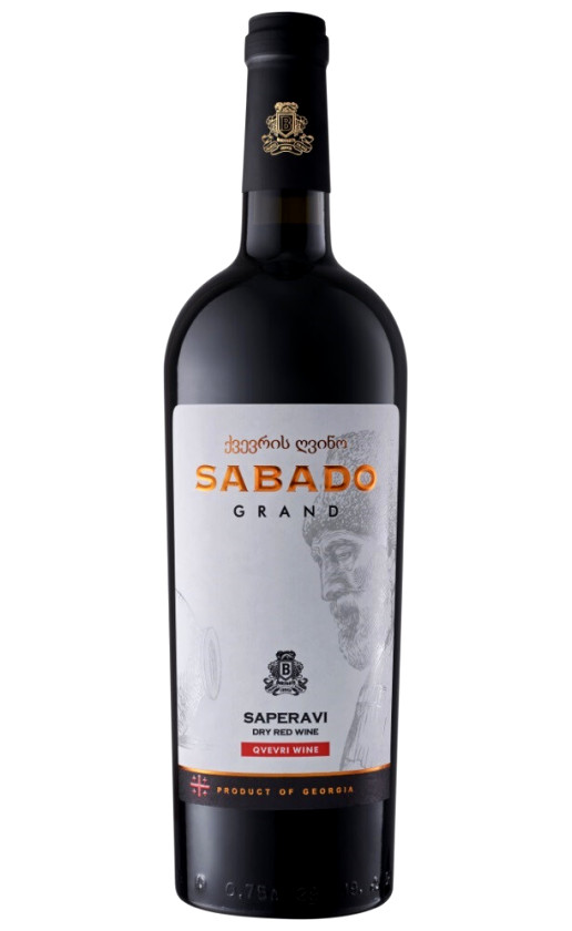 Wine Sabado Grand Saperavi Qvevri 2019