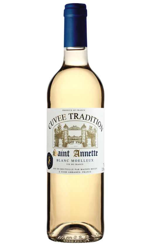 Wine Saint Annette Cuvee Tradition Blanc Moelleux