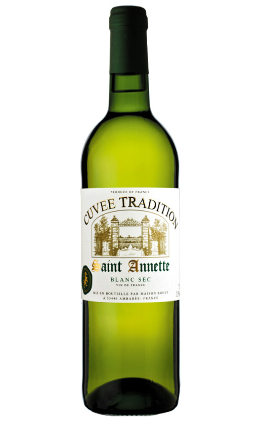 Wine Saint Annette Cuvee Tradition Blanc Sec