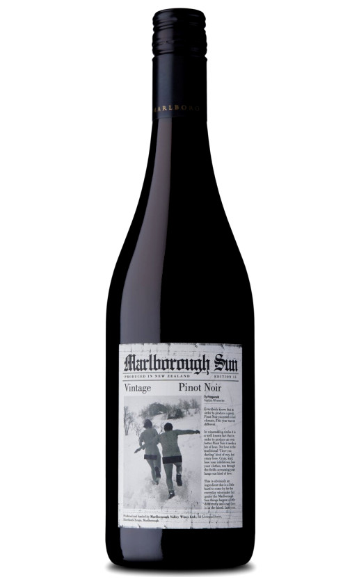 Wine Saint Clair Marlborough Sun Pinot Noir