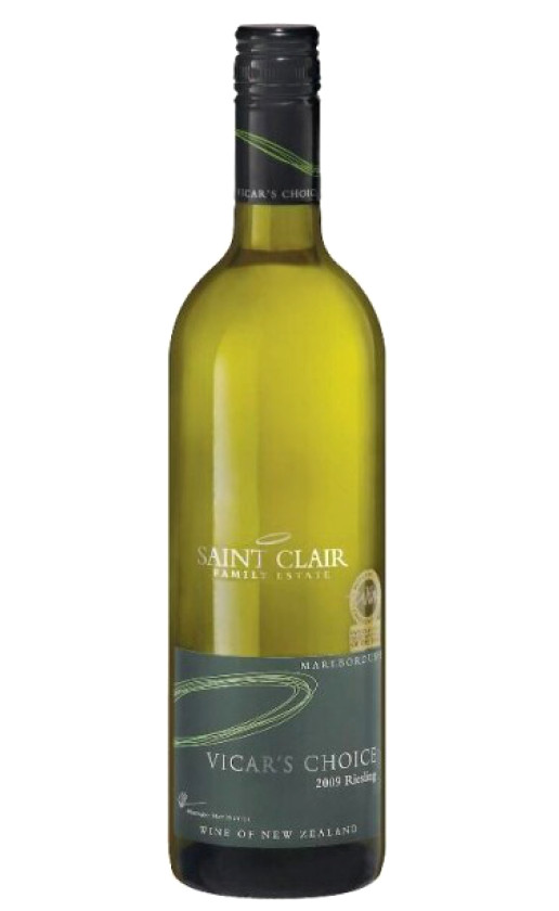 Wine Saint Clair Vicars Choice Riesling 2009