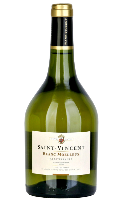 Wine Saint Vincent Blanc Moelleux Mediterranee