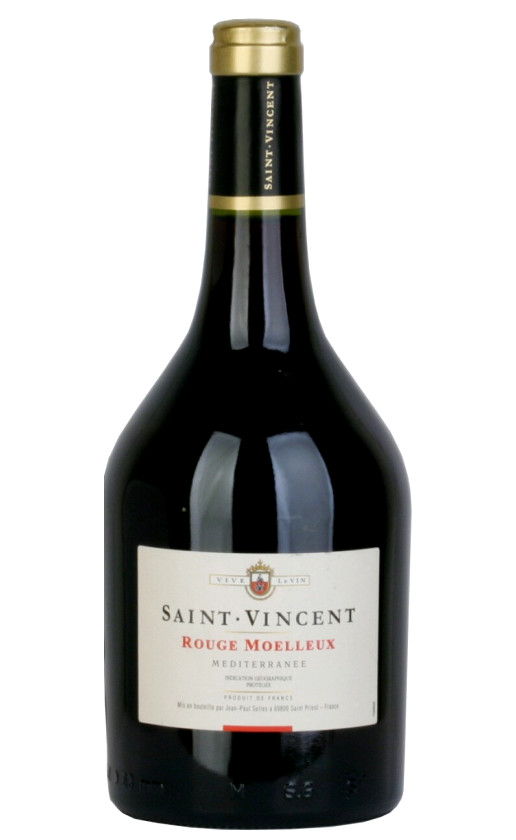 Wine Saint Vincent Rouge Moelleux Mediterranee