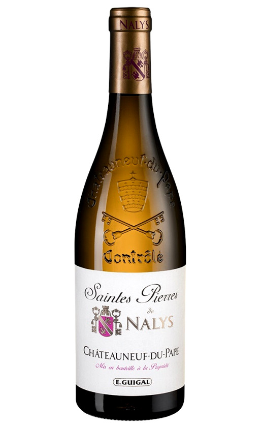 Wine Saintes Pierres De Nalys Blanc Chateauneuf Du Pape 2019