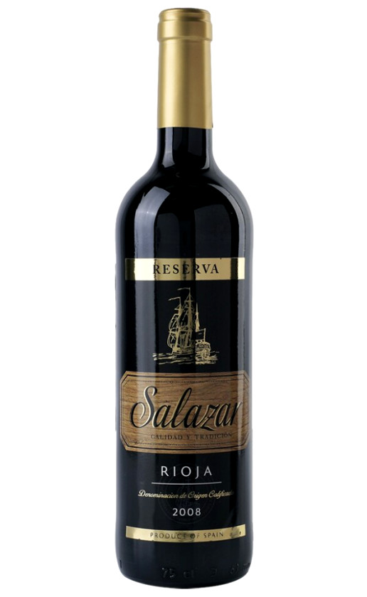 Wine Salazar Reserva Rioja 2008