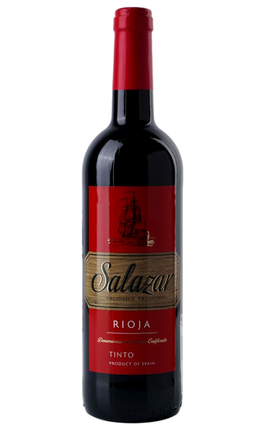 Вино Salazar Tinto Rioja 2014