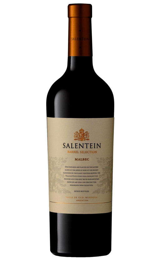 Wine Salentein Barrel Selection Malbec 2019