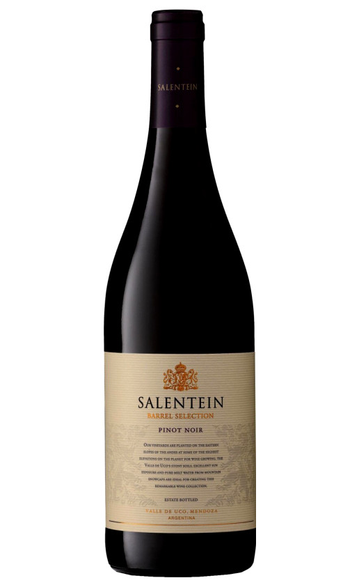 Wine Salentein Barrel Selection Pinot Noir