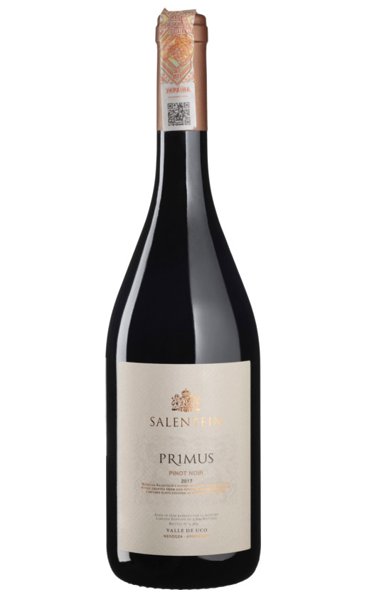 Wine Salentein Primus Pinot Noir 2017