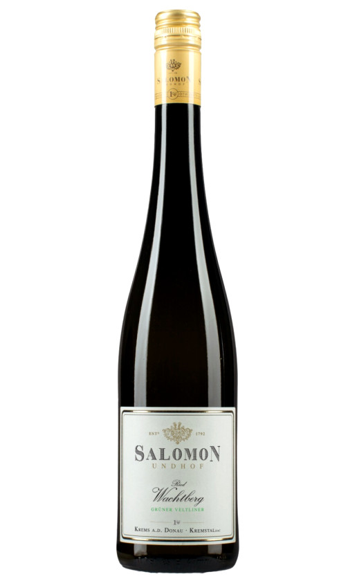 Вино Salomon Ried Wachtberg Gruner Veltliner Kremstal DAC 2019