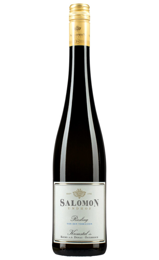 Вино Salomon Riesling Von Den Terrassen Kremstal DAC 2020