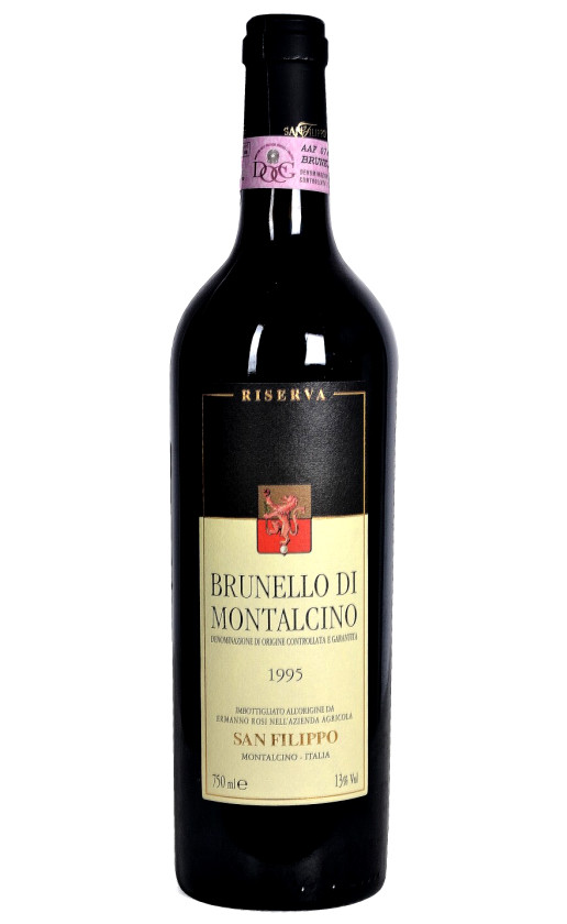 Wine San Filippo Brunello Di Montalcino Riserva 1995