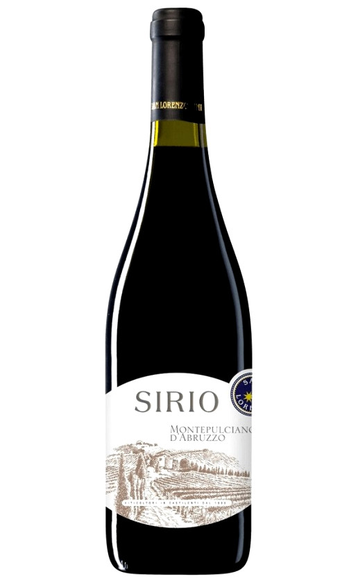 Wine San Lorenzo Sirio Montepulciano Dabruzzo 2018