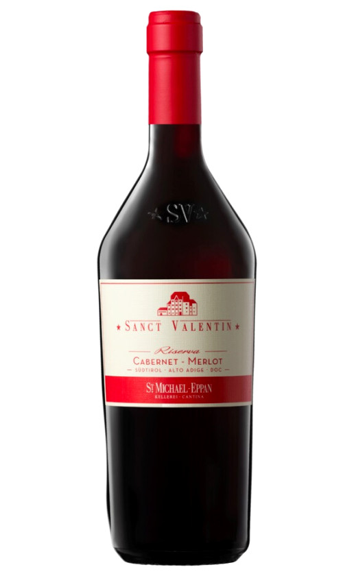 Wine San Michele Appiano Sanct Valentin Cabernet Merlot Riserva Alto Adige 2015