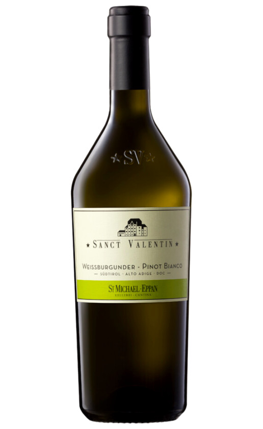 Wine San Michele Appiano Sanct Valentin Pinot Bianco Alto Adige 2018