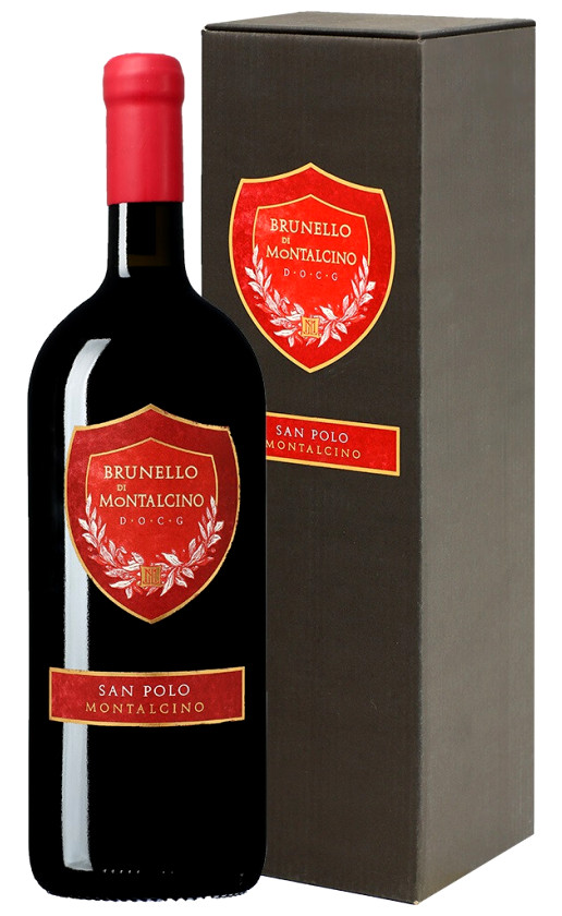 Wine San Polo Brunello Di Montalcino 2014 Gift Box