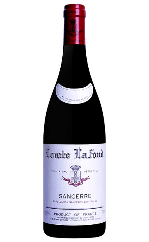 Wine Sancerre Comte Lafond Rouge 2017