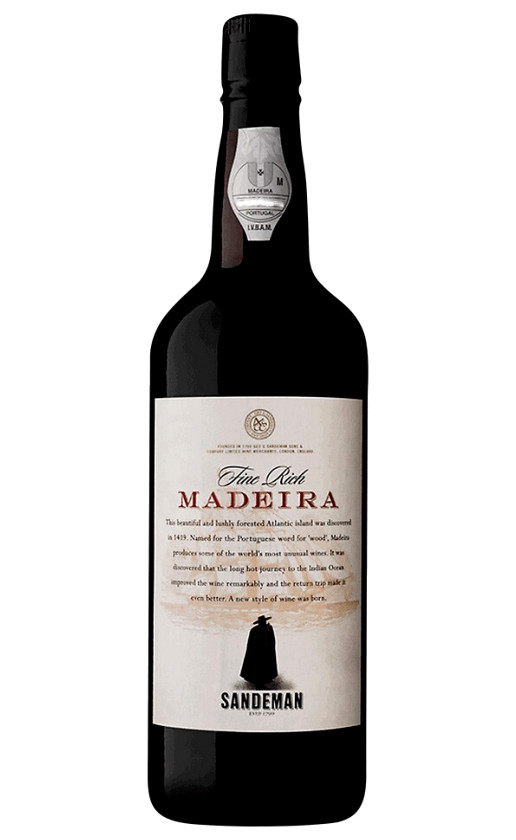 Wine Sandeman Madeira Fine Rich Madeira 2018