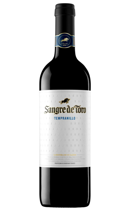 Вино Sangre de Toro Tempranillo La Mancha 2019