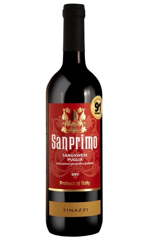 Вино Sanprimo Sangiovese Dry Puglia